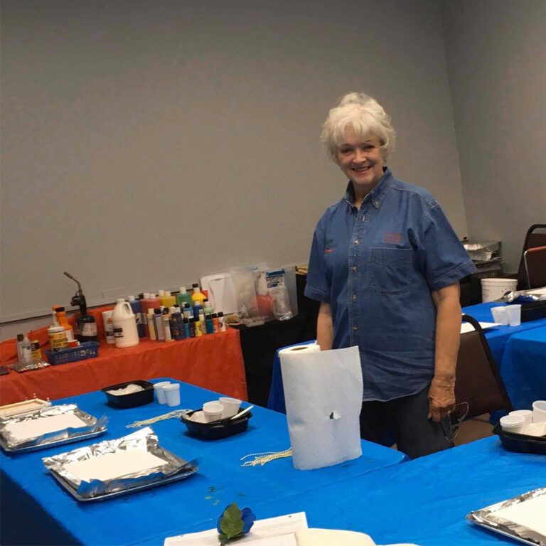 A workshop being conducted.